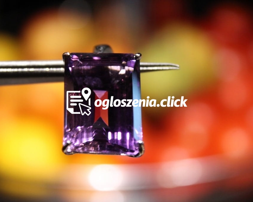 Zdjęcie produktu 925 Wisiorek srebrny naturalny 31ct ametyst zjawiskowy