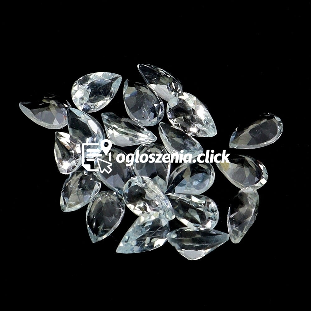 Zdjęcie produktu Akwamaryny kamienie naturalne 23 sztuki IF-VVS 4.25ct