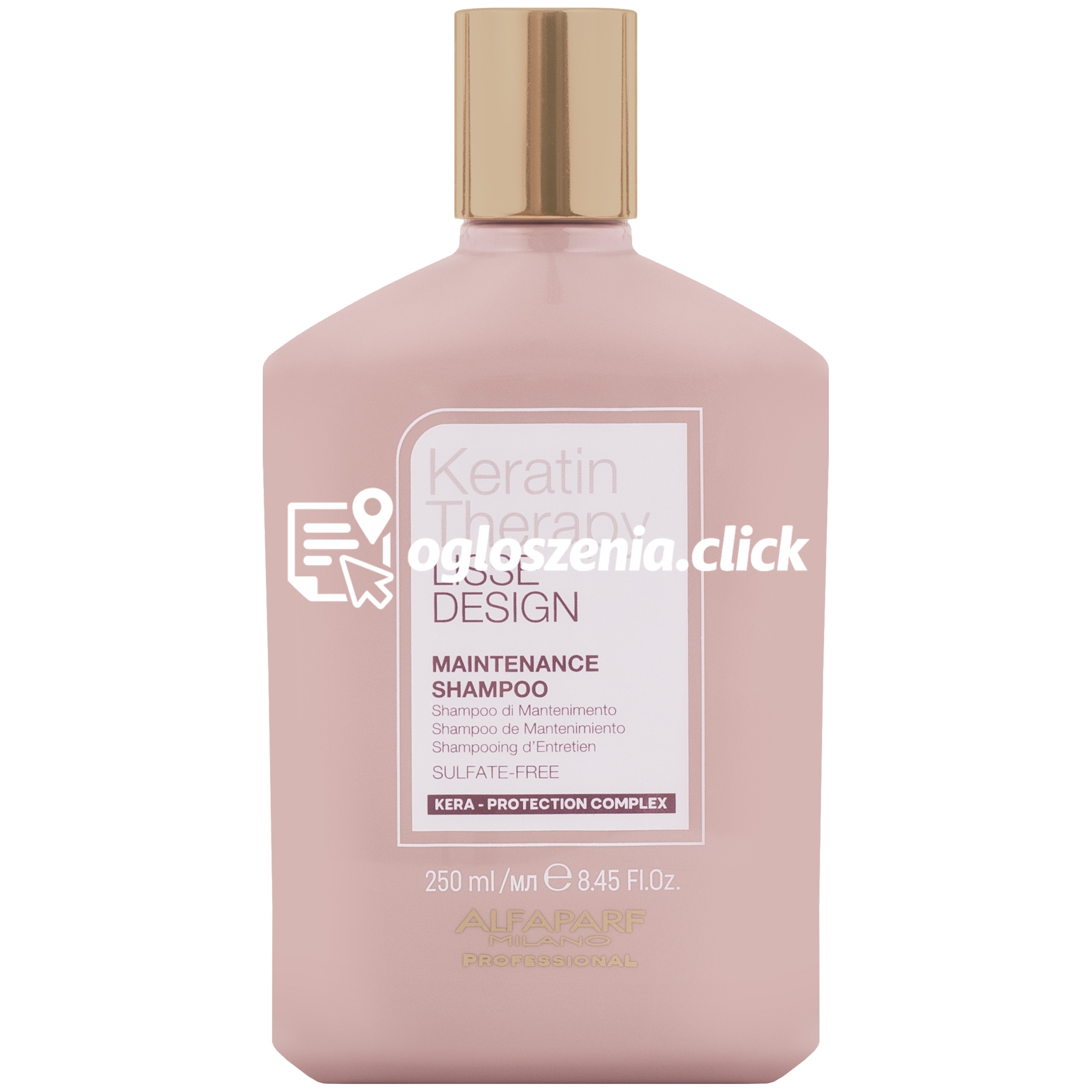 Zdjęcie produktu Alfaparf Keratin Therapy Lisse Design - szampon po keratynowym prostowaniu, 250ml