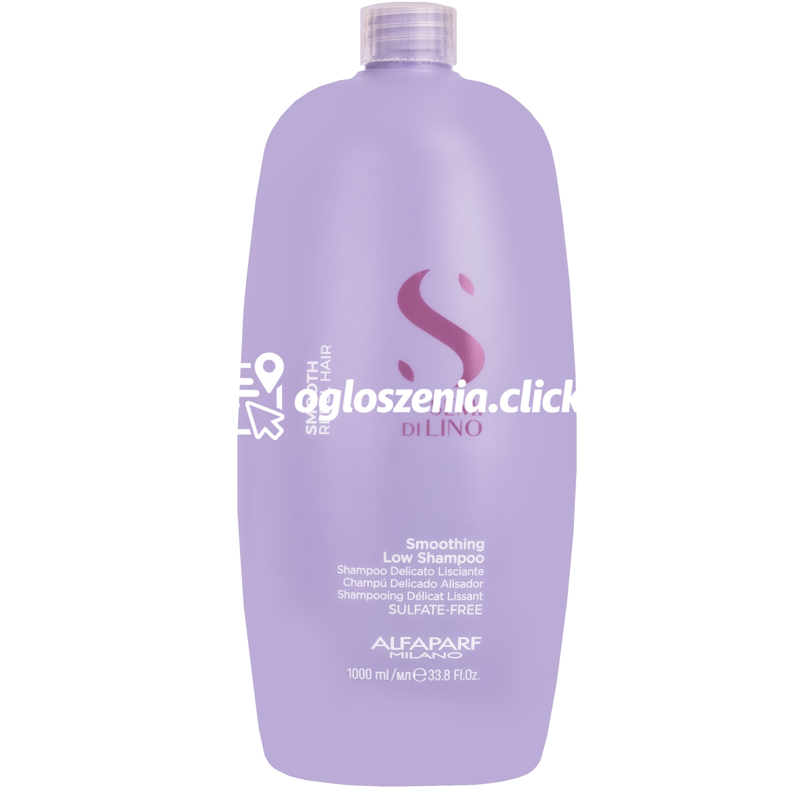 Zdjęcie produktu Alfaparf Semi Di Lino Smoothing Shampoo – szampon wygladzajacy do wlosów, 1000ml