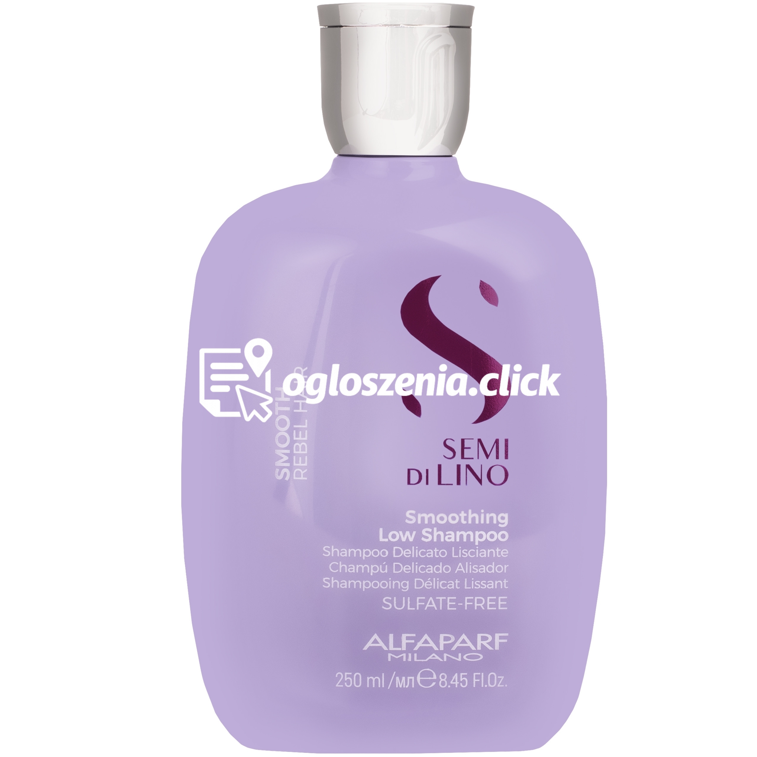 Zdjęcie produktu Alfaparf Semi Di Lino Smoothing Shampoo – szampon wygladzajacy wlosy puszace sie, 250 ml