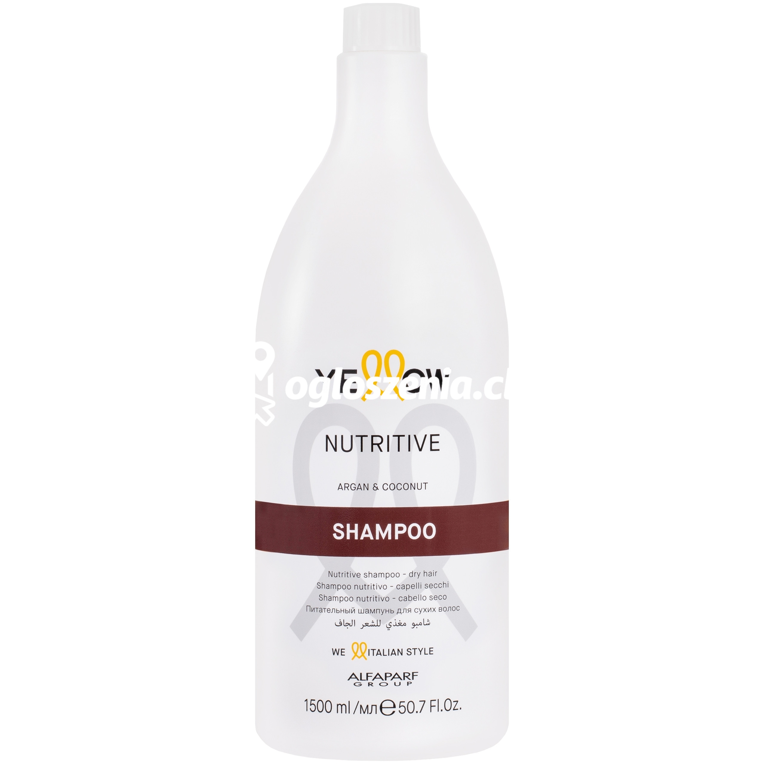 Zdjęcie produktu Alfaparf YELLOW Nutritive - szampon do suchych i zniszczonych wlosów, 500ml