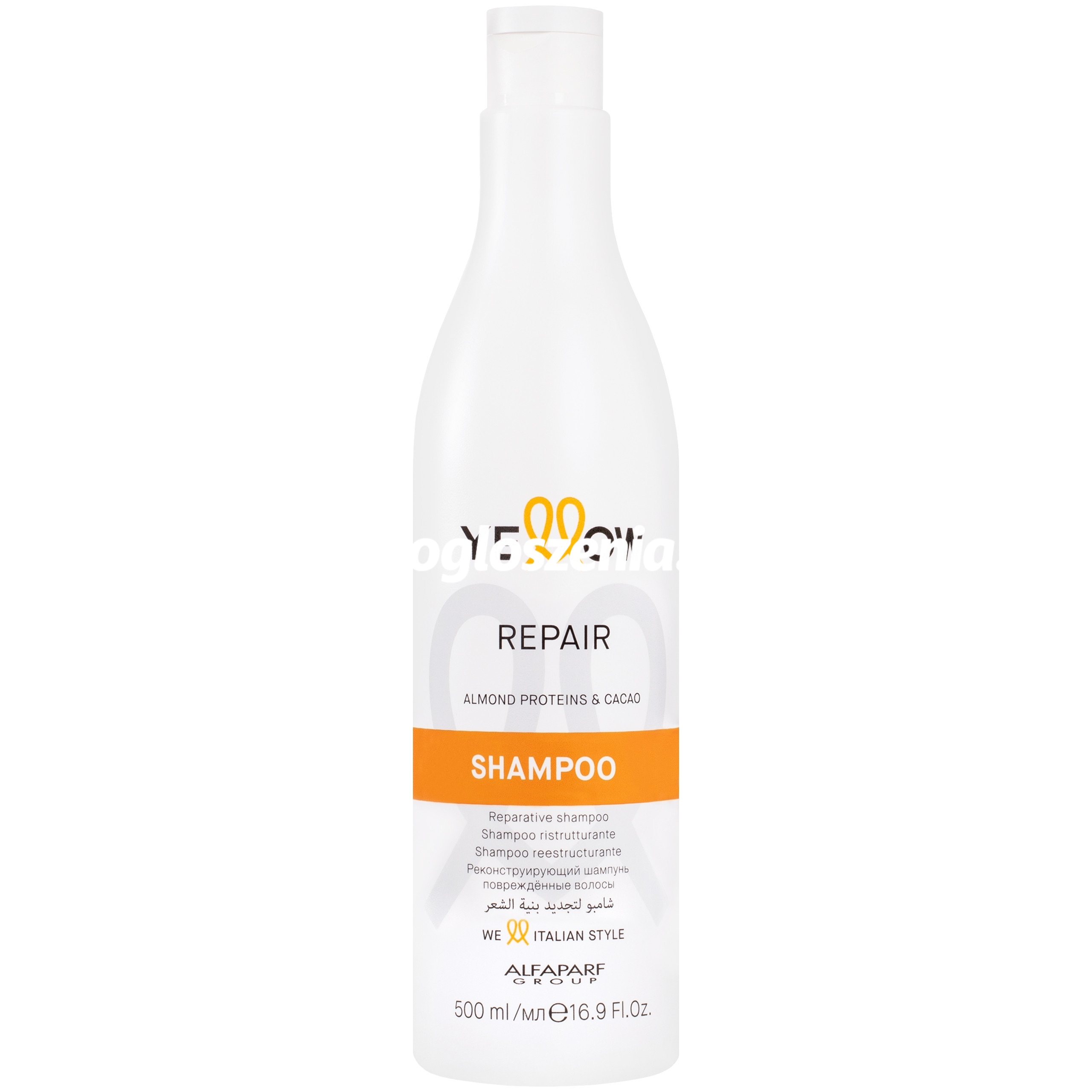 Zdjęcie produktu Alfaparf YELLOW Repair - szampon regenerujacy do wlosów zniszczonych, 500ml