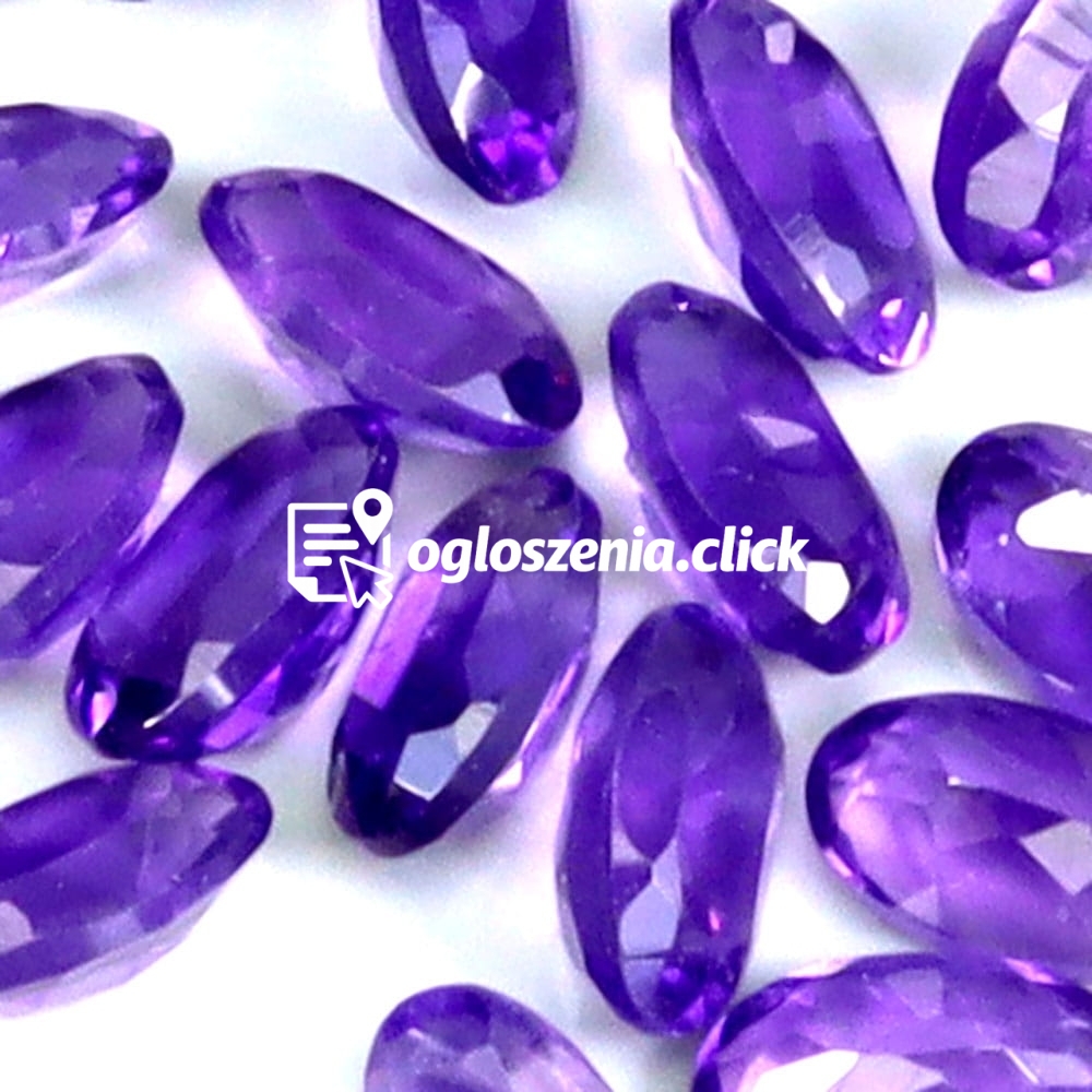 Zdjęcie produktu Ametysty kamienie naturalne IF-VVS 4.19ct 19 sztuk