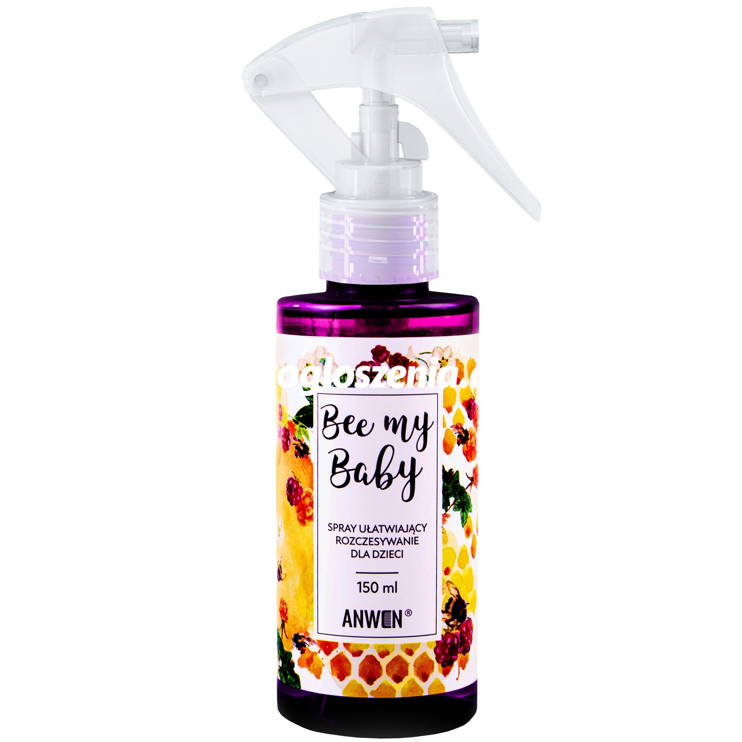 Zdjęcie produktu Anwen Bee My Baby - spray dla dzieci ulatwiajacy rozczesywanie wlosów, 150ml