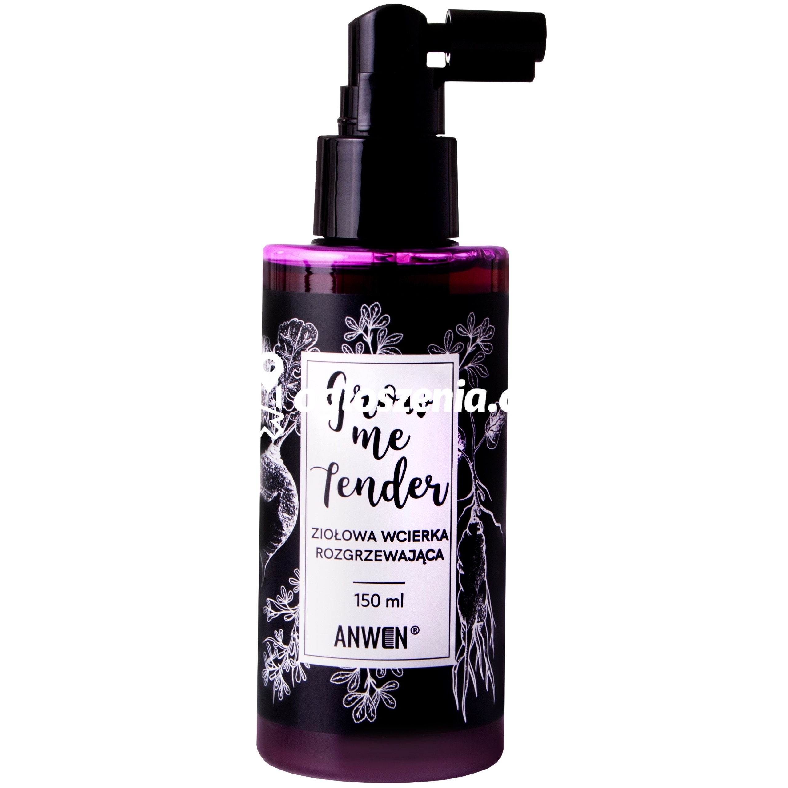 Zdjęcie produktu Anwen Grow Me Tender ziolowa wcierka na porost wlosów 150 ml