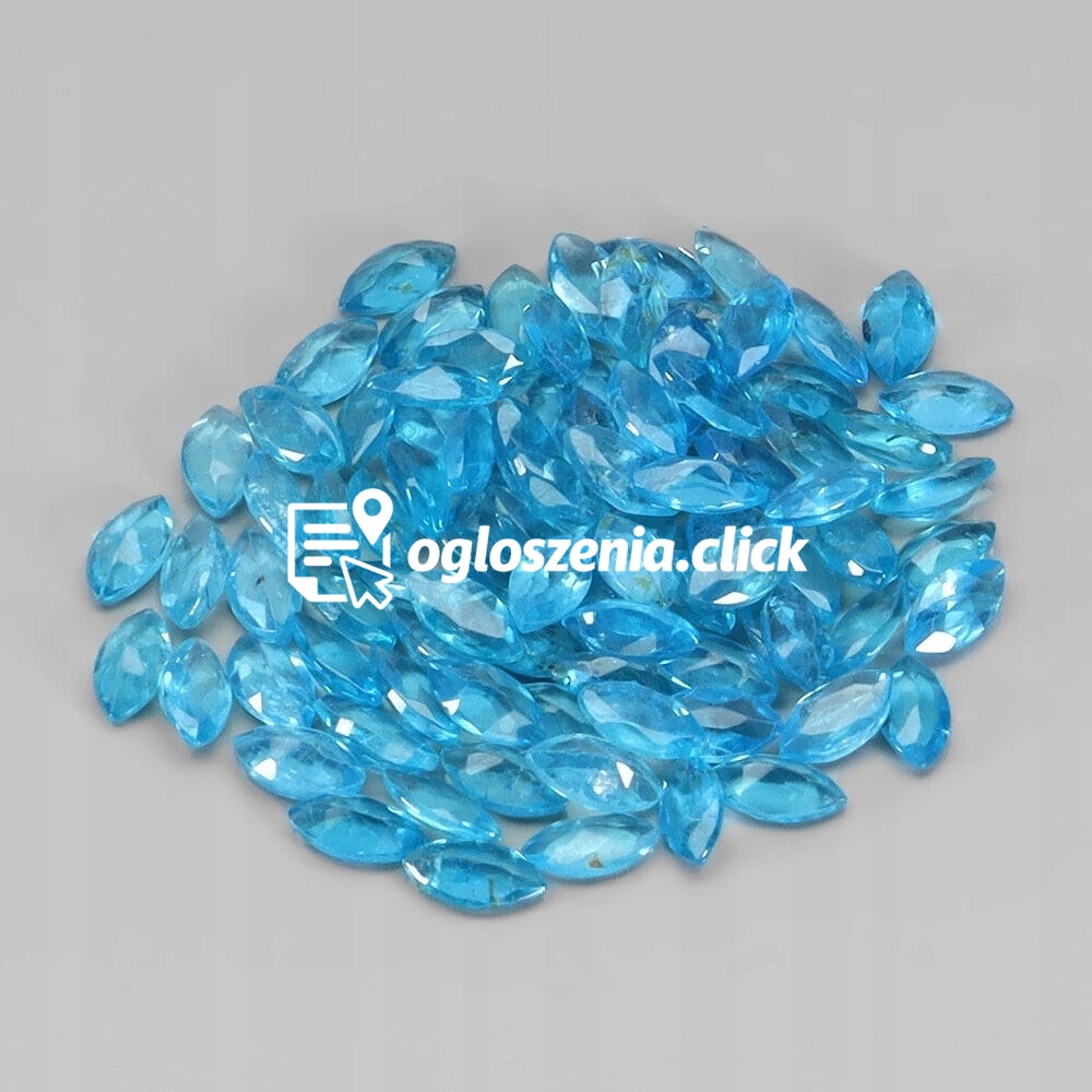 Zdjęcie produktu Apatyty neon kamienie naturalne 7.23ct 91szt