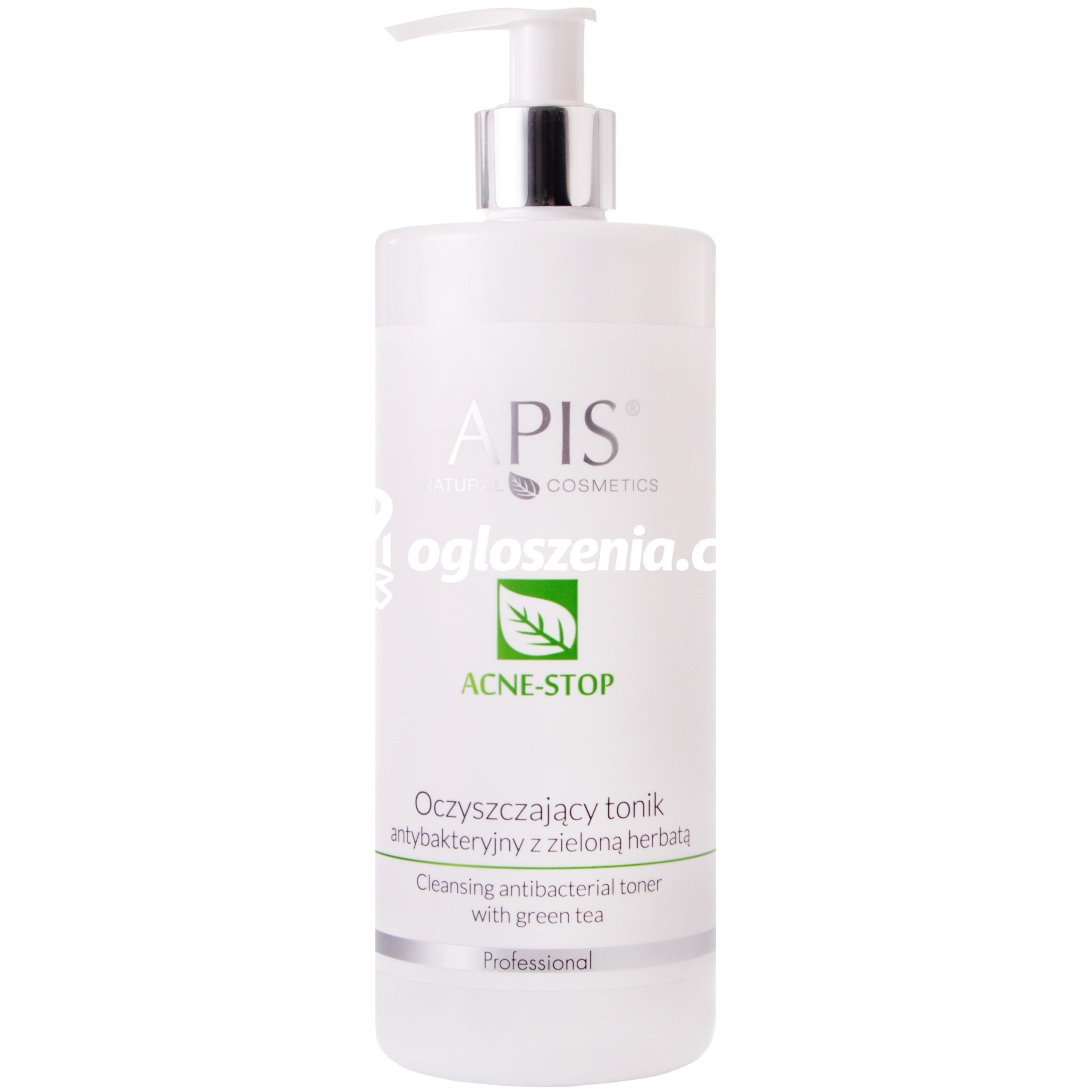 Zdjęcie produktu Apis Acne-stop Antybakteryjny tonik do twarzy z zielona herbata 500 ml