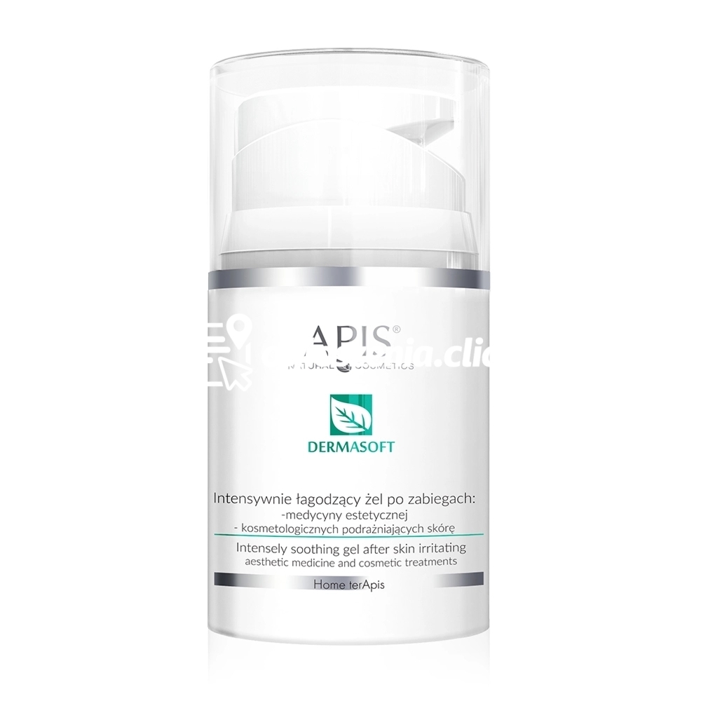 Zdjęcie produktu Apis Dermasoft Intensywnie lagodzacy zel po zabiegach medycyny estetycznej i kosmetologicznych 50ml
