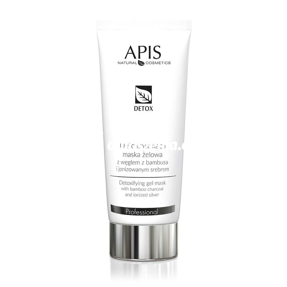 Zdjęcie produktu Apis Detox Detoksykujaca maska zelowa z weglem z bambusa i jonizowanym srebrem 200ml