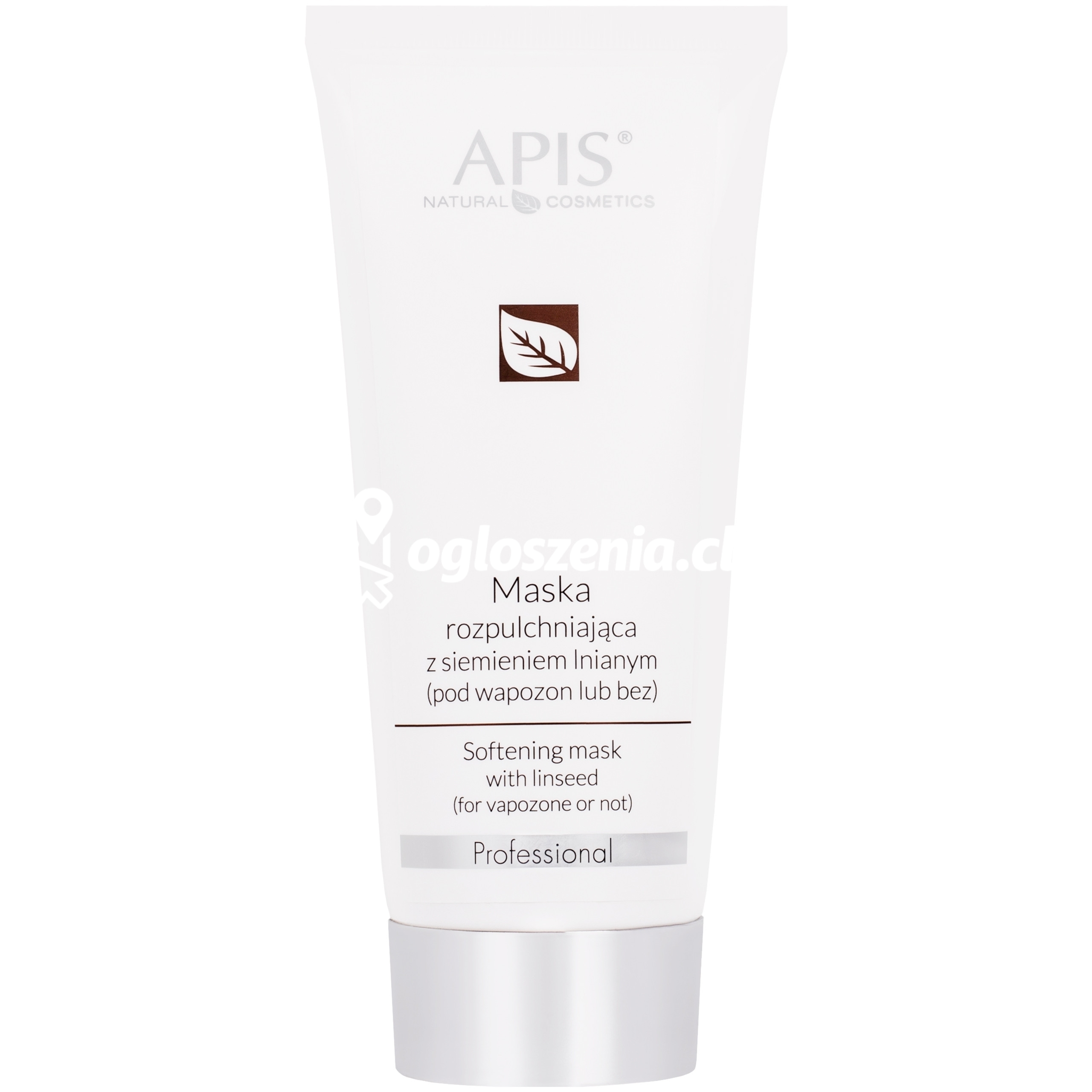 Zdjęcie produktu Apis Maska rozpulchniajaca z siemieniem lnianym - do cery naczynkowej oraz wrazliwej, 200ml