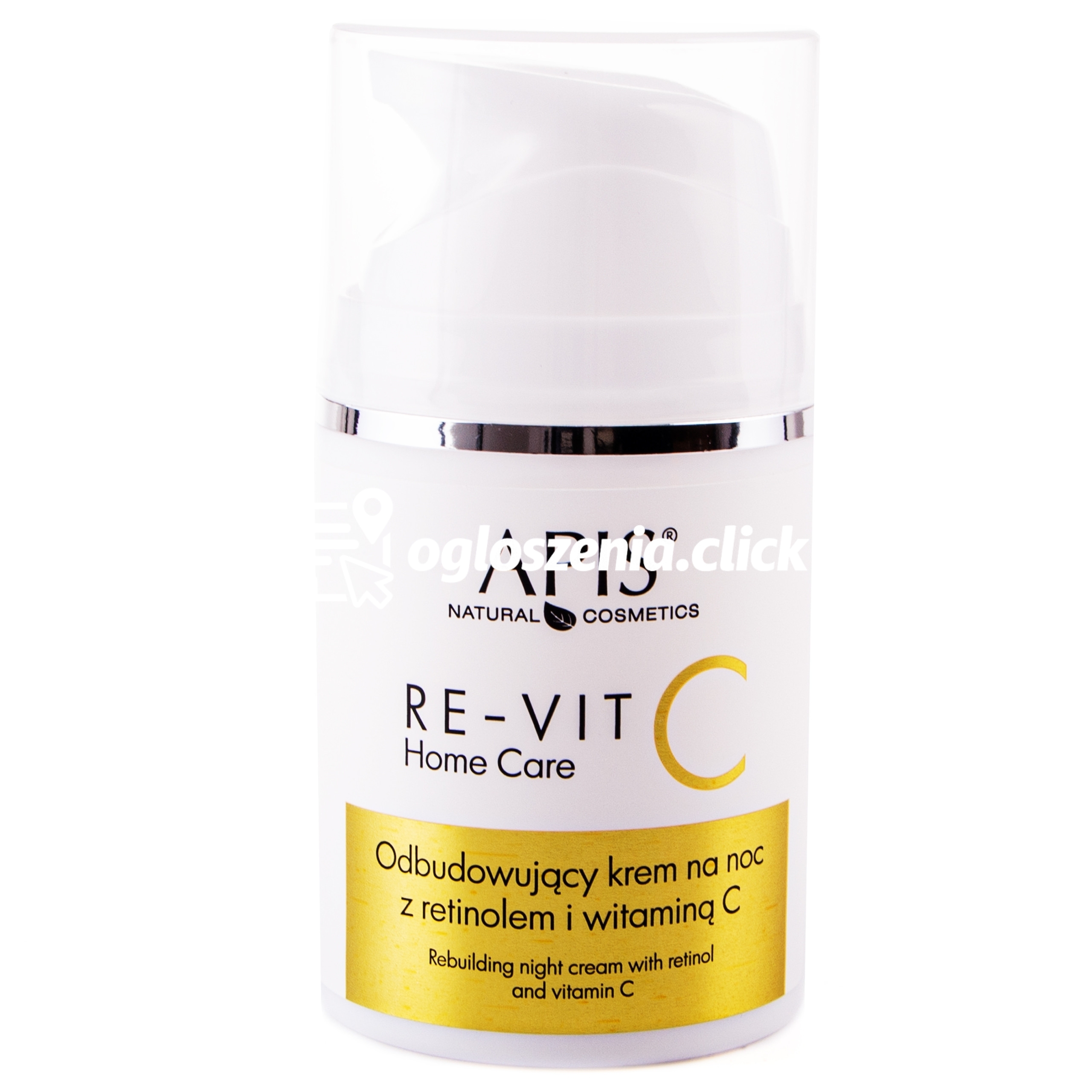 Zdjęcie produktu Apis Odbudowujacy krem na noc z retinolem i witamina C 50ml