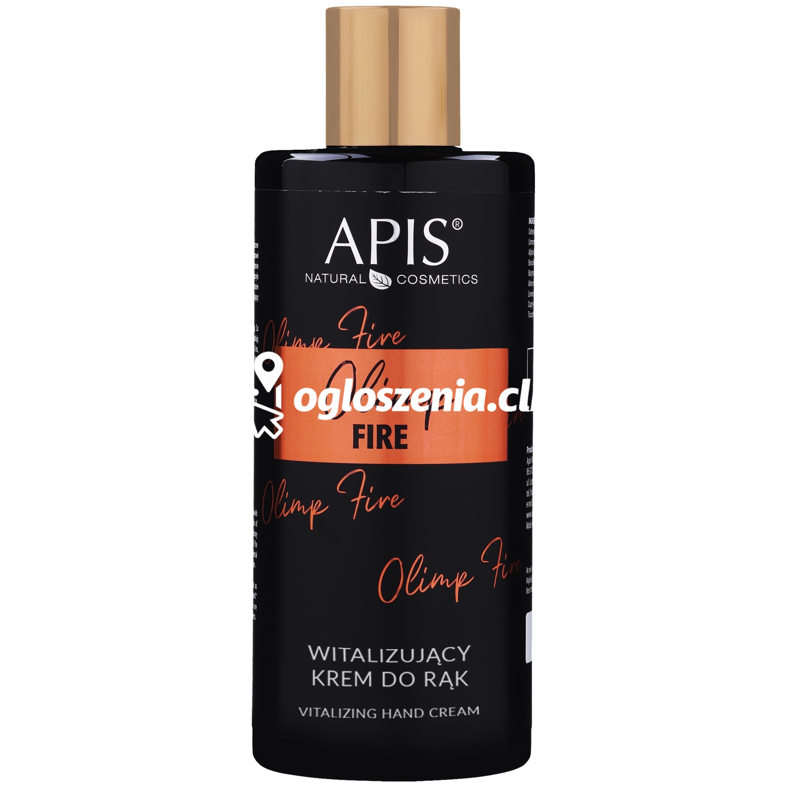 Zdjęcie produktu Apis Olimp Fire – pielegnacyjny, perfumowany krem do rak o orientalno-kwiatowym zapachu, 300 ml