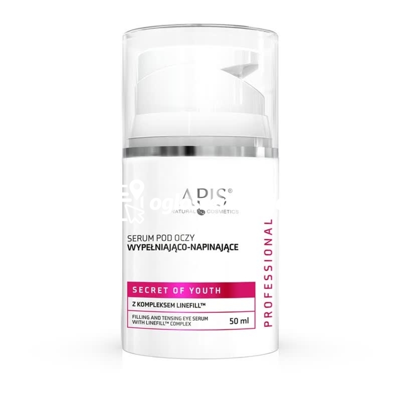Zdjęcie produktu APIS Sekret Mlodosci Serum wypelniajaco - napinajace pod oczy z kompleksem Linefill 50ml