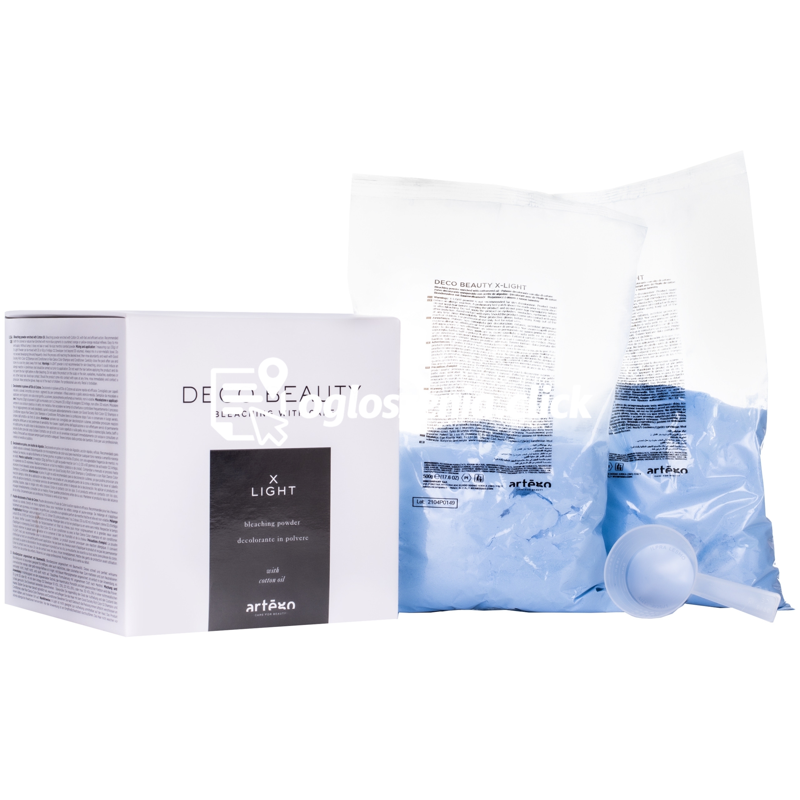 Zdjęcie produktu Artego Deco Beauty X-Light – profesjonalny rozjasniacz fryzjerski do wlosów, 1 kg