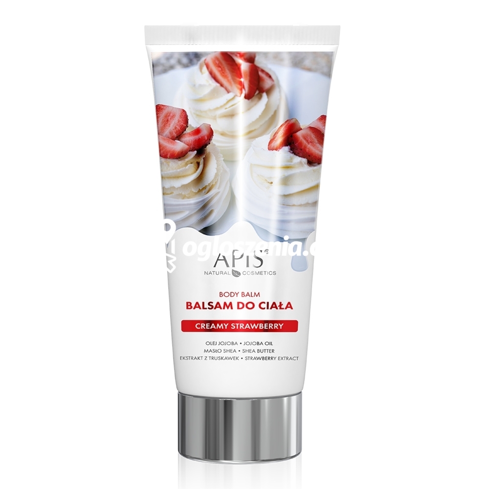 Zdjęcie produktu Balsam do ciala - Apis Creamy Strawberry - 200 ml