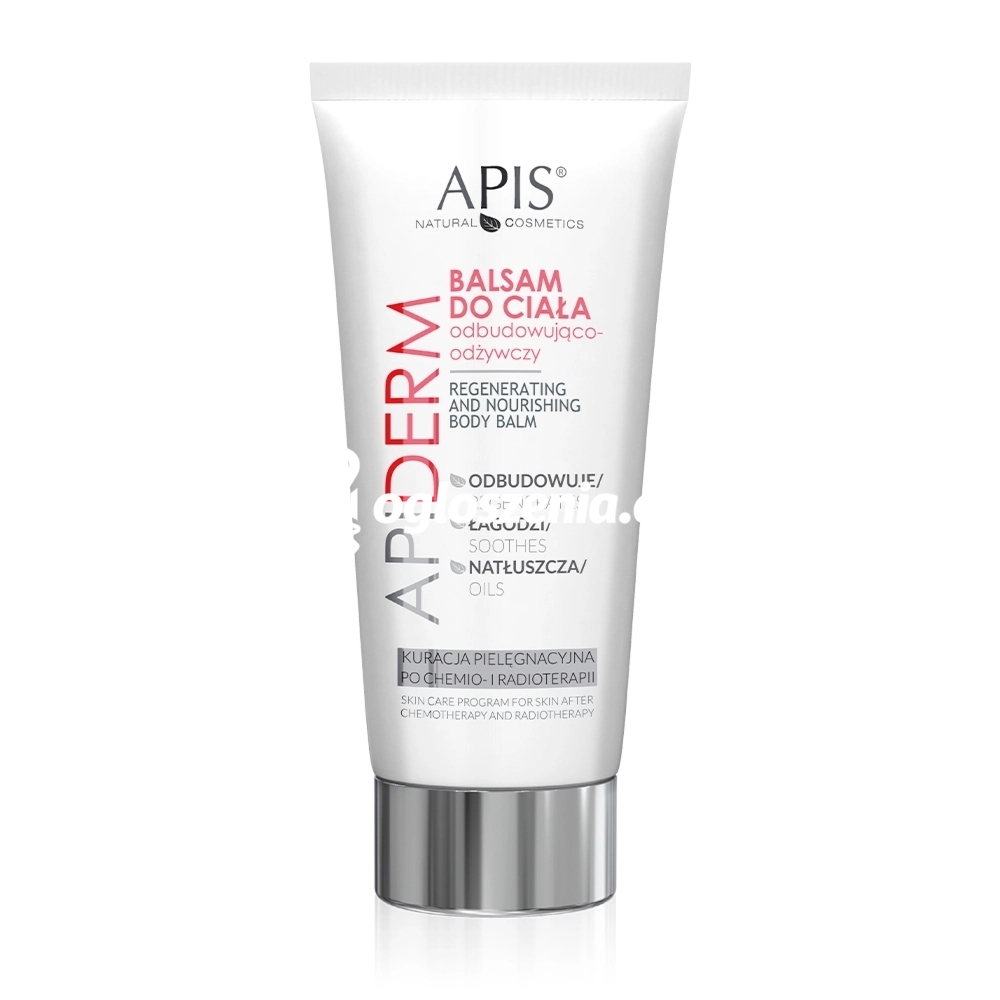 Zdjęcie produktu Balsam do ciala odbudowujaco-odzywczy Apis Apiderm po chemio- i radioterapii 200 ml