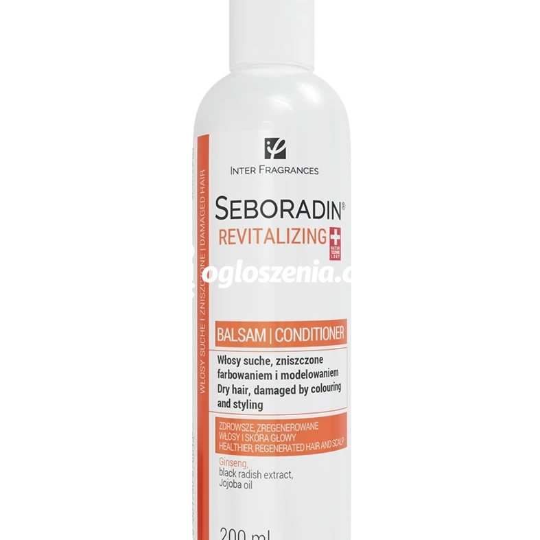Zdjęcie produktu Balsam do wlosów suchych, zniszczonych farbowaniem i modelowaniem Seboradin Regenerujacy 200 ml