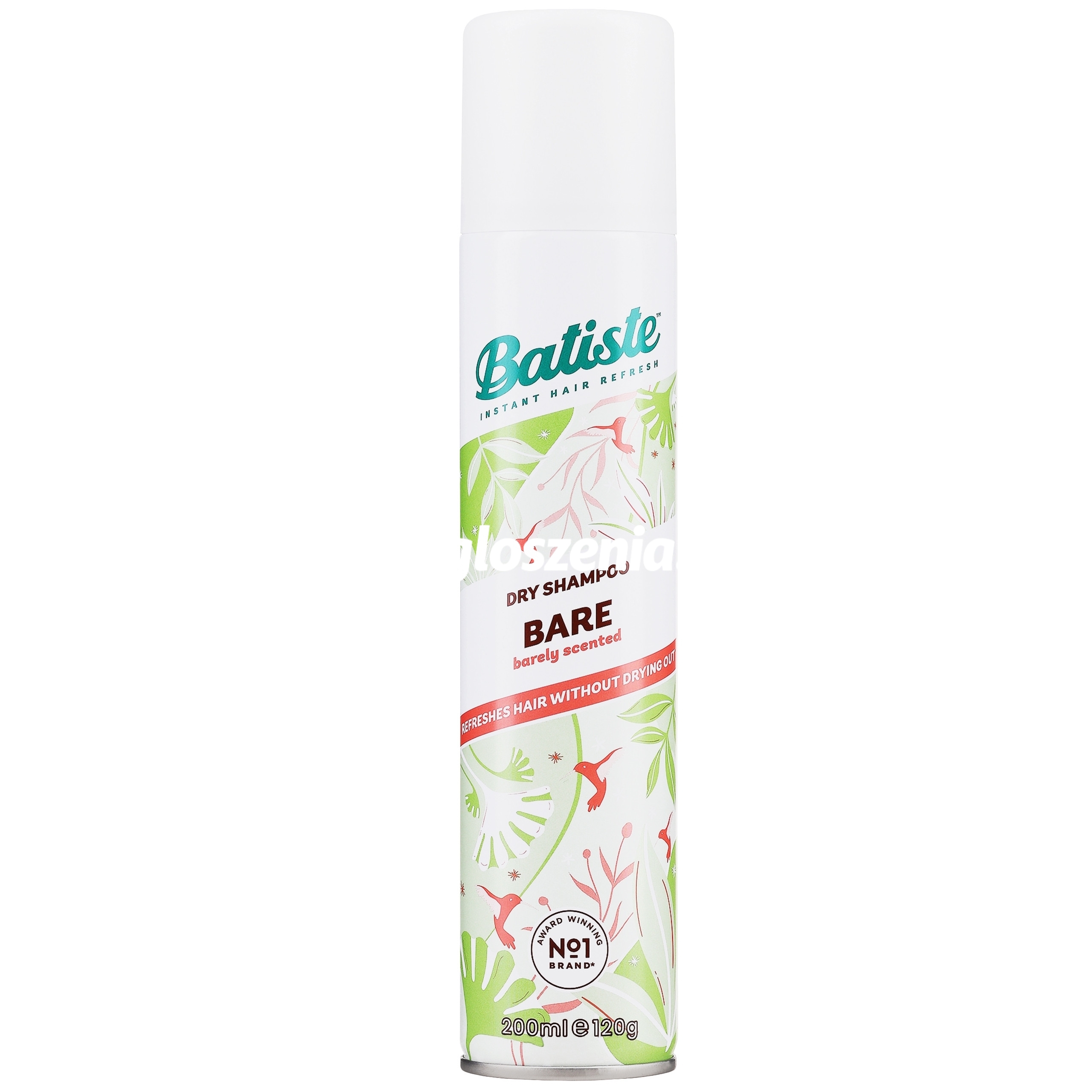 Zdjęcie produktu Batiste Bare Dry Shampoo suchy szampon do wlosów, lekka formula 200ml
