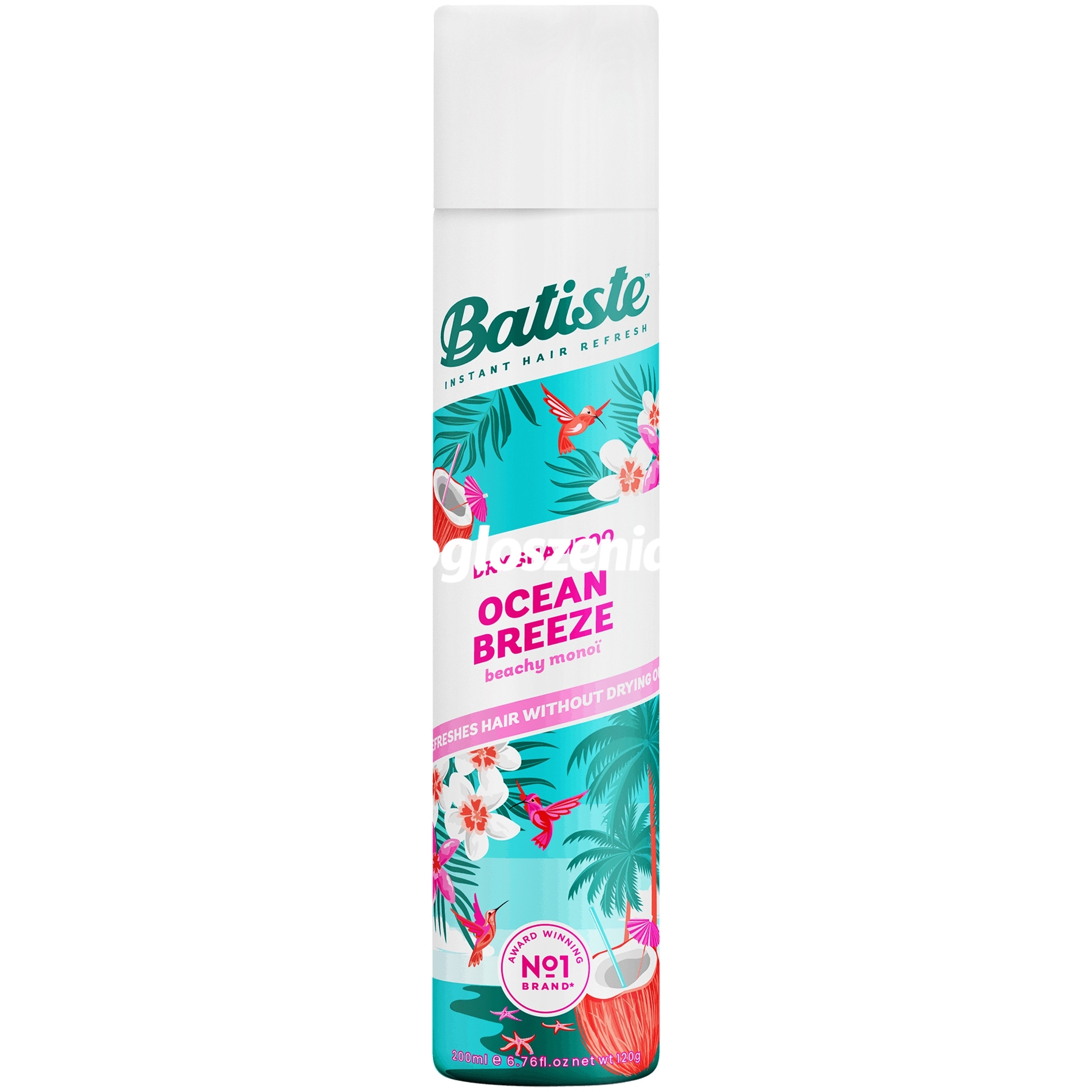 Zdjęcie produktu Batiste Ocean Breeze - suchy szampon do wlosów, 200ml