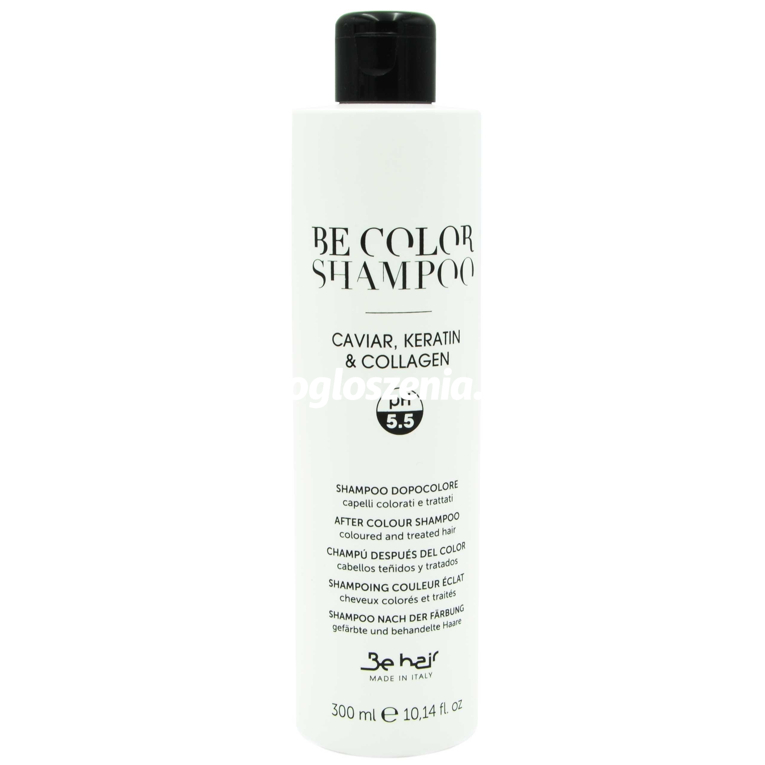 Zdjęcie produktu Be Hair BE COLOR - szampon z kawiorem do wlosów farbowanych, 300ml