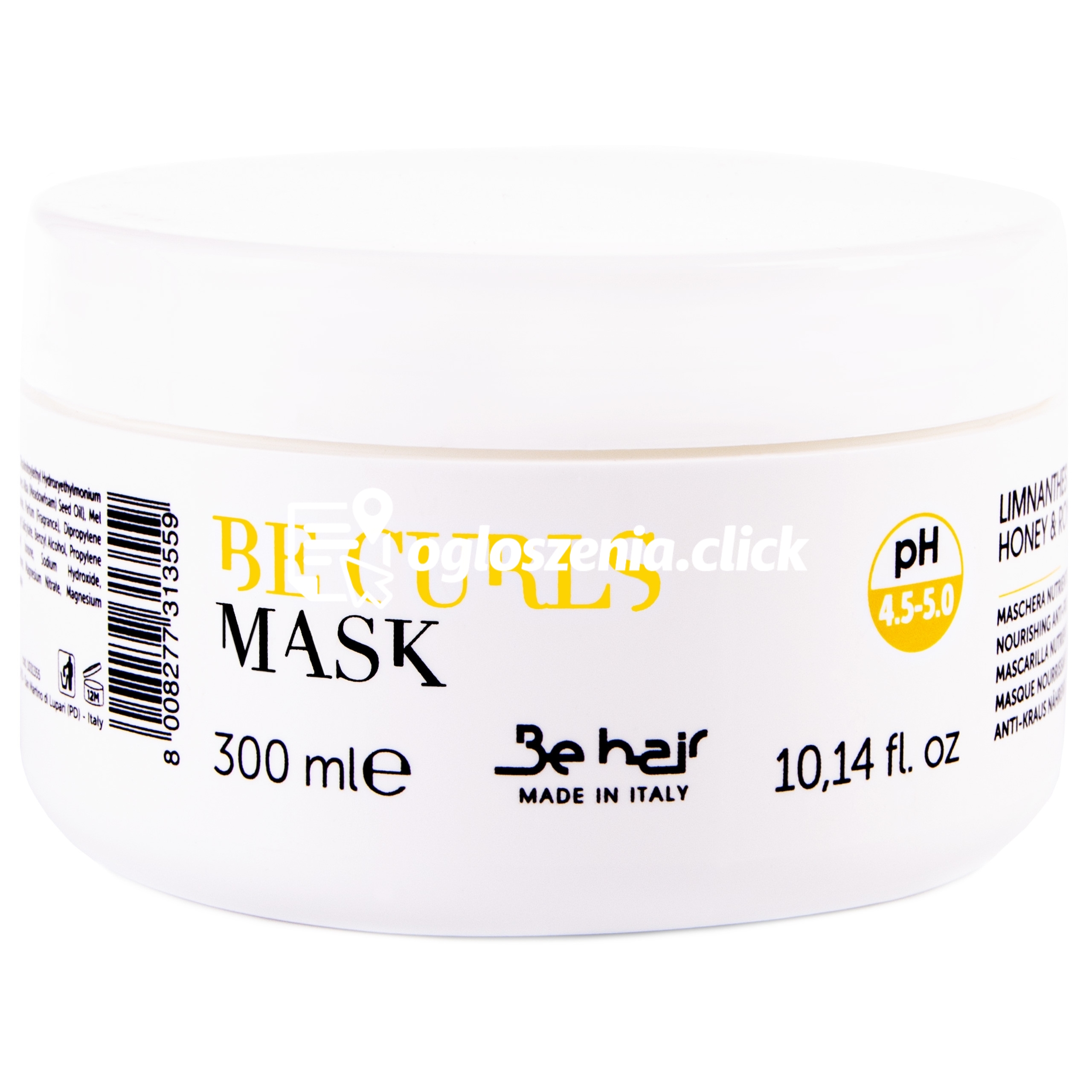 Zdjęcie produktu Be Hair Be Curls Mask maska zwiekszajaca objetosc do wlosów kreconych 300ml