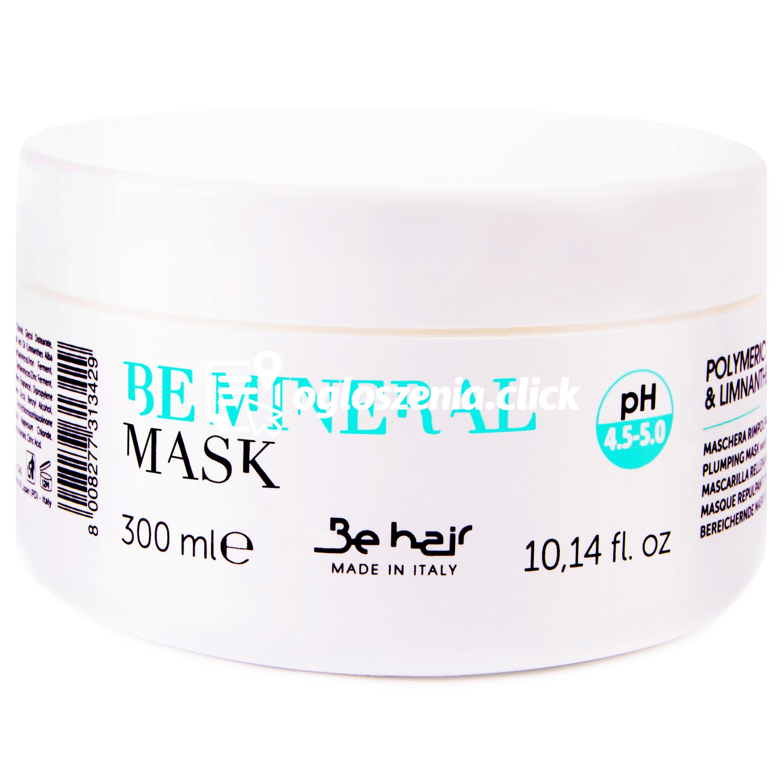 Zdjęcie produktu Be Hair Be Mineral Plumping Mask maska do wlosów cienkich 300ml