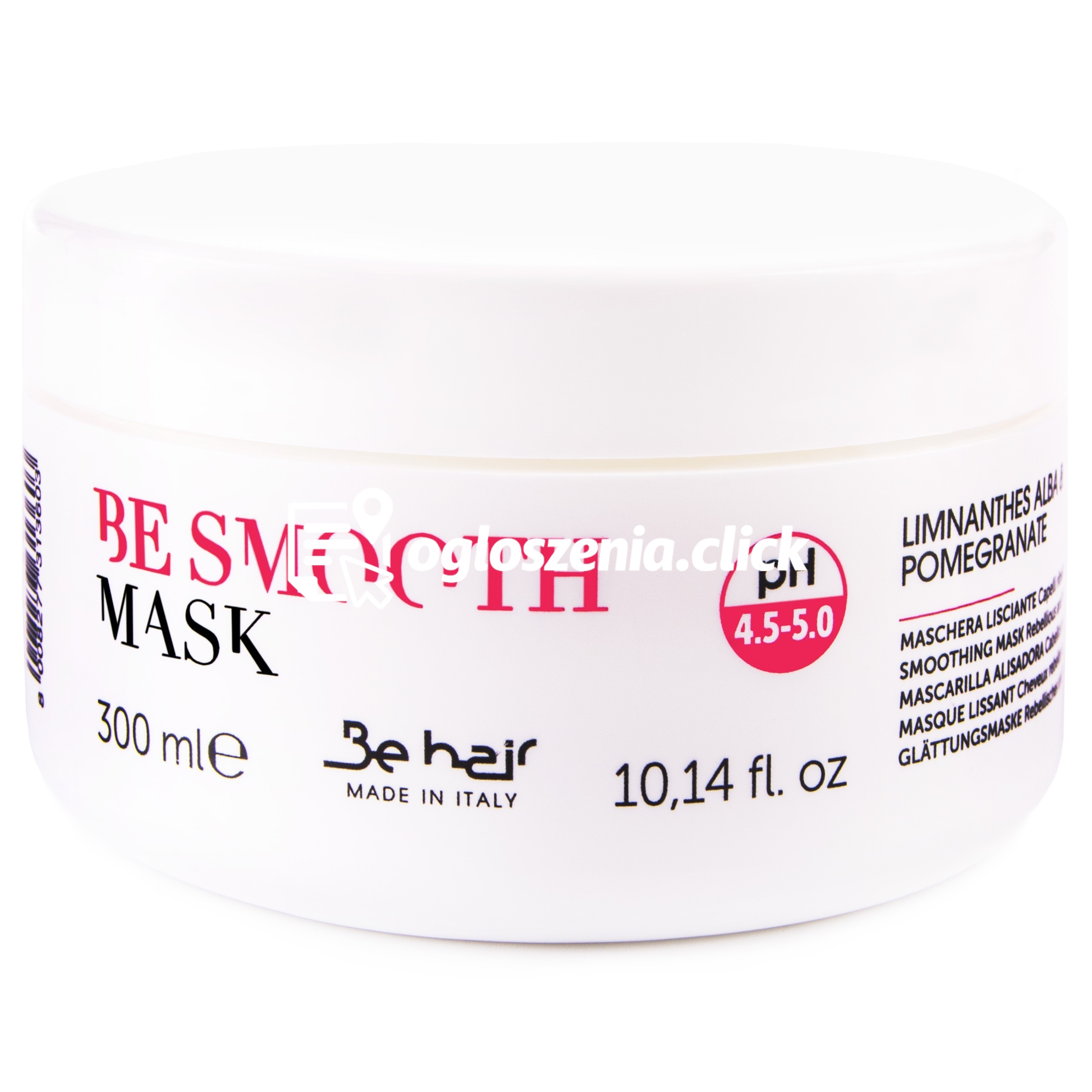 Zdjęcie produktu Be Hair Be Smooth Mask maska ulatwiajaca rozczesywanie wlosów 300ml