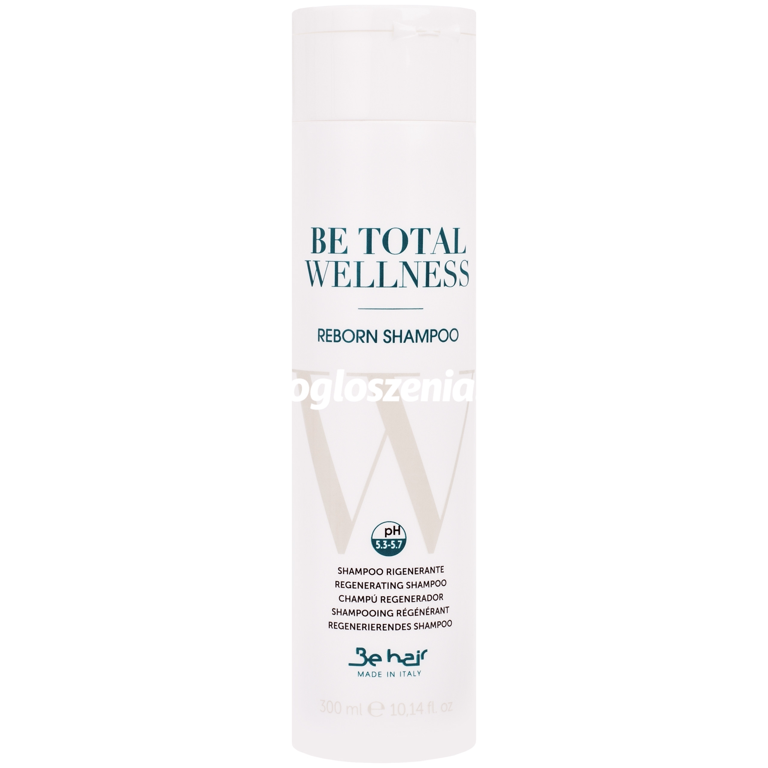 Zdjęcie produktu Be Hair BE TOTAL WELLNESS - szampon regenerujacy do wlosów, 300ml
