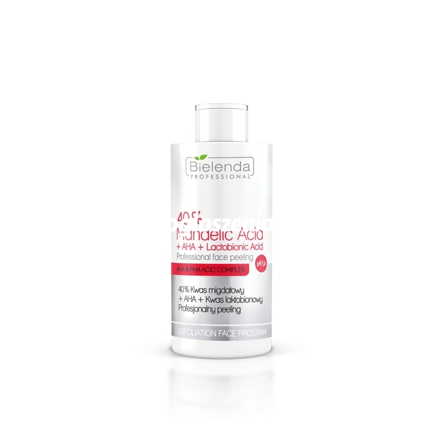 Zdjęcie produktu Bielenda 40% Kwas migdalowy + AHA + kwas laktobionowy pH 1,6 profesjonalny peeling 150g
