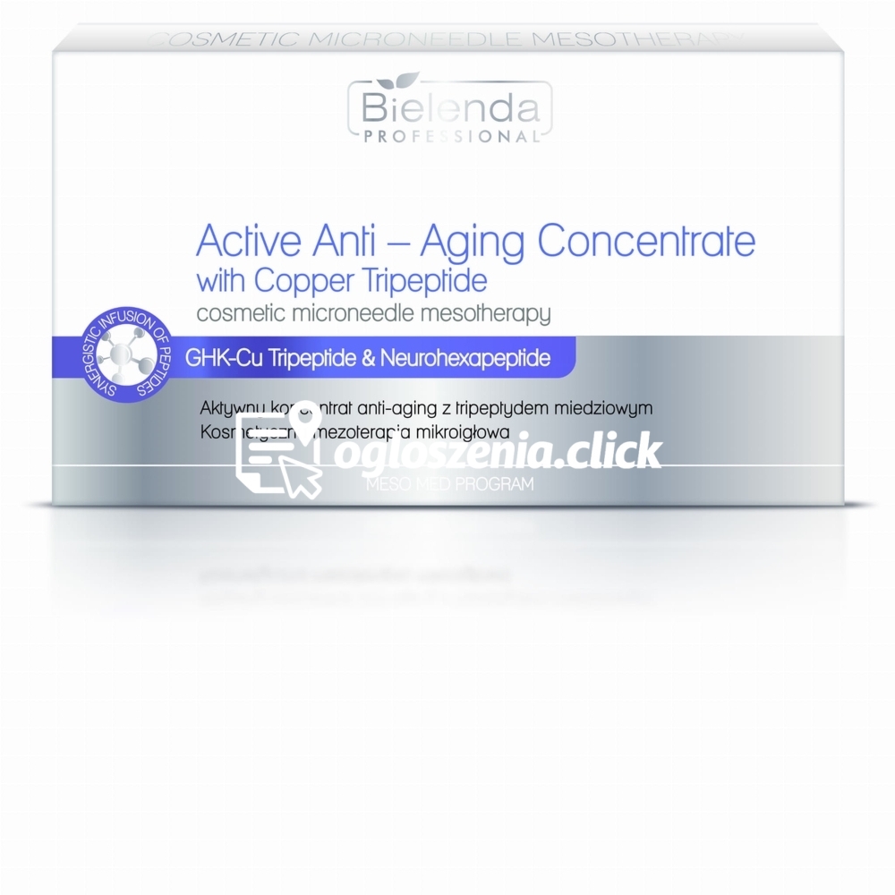 Zdjęcie produktu Bielenda Aktywny koncentrat anti-aging z tripeptydem miedziowym 10x3ml