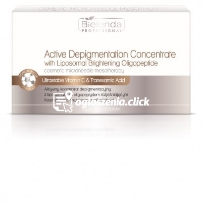 Zdjęcie produktu Bielenda Aktywny koncentrat depigmentacyjny z liposomalnym oligopeptydem 10x3ml