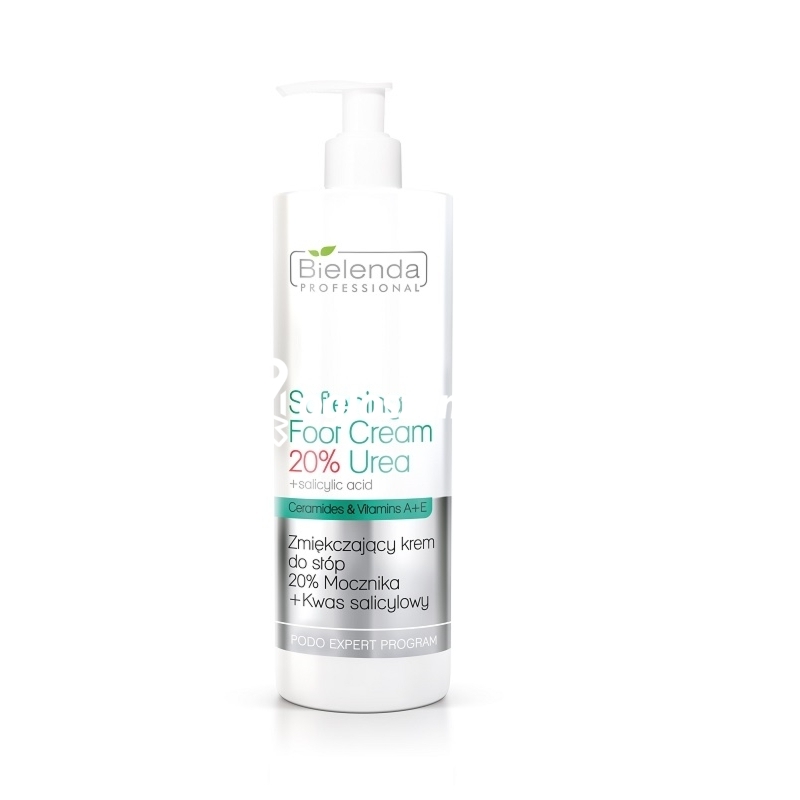 Zdjęcie produktu Bielenda PODO EXPERT Zmiekczajacy krem do stóp z 20% zawartoscia mocznika i kwasem salicylowym 500ml