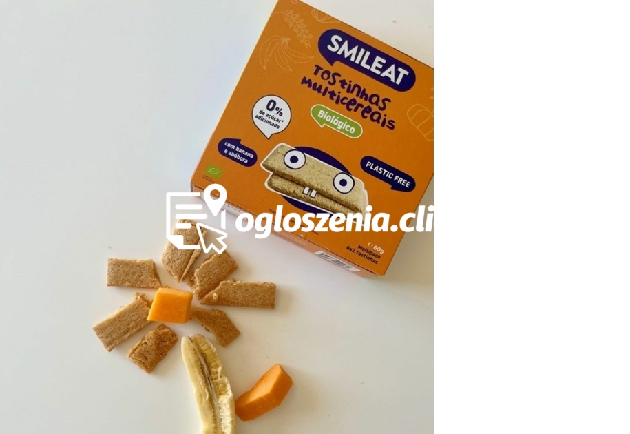 Zdjęcie produktu BIO Herbatniki z bananem i dynia, 60 g