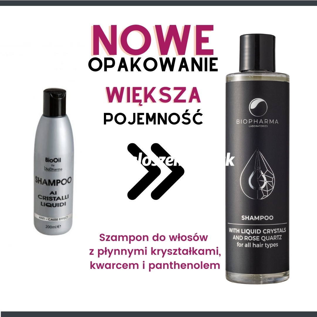 Zdjęcie produktu Bio Oil Szampon z plynnymi krysztalkami dla wlosów zniszczonych