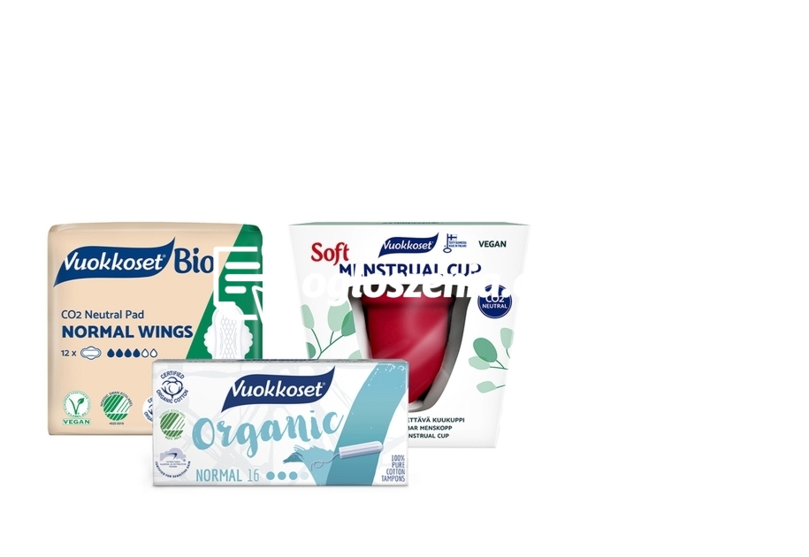 Zdjęcie produktu Bio & Organic & Soft, Zestaw podpasek, tamponów i kubeczka menstruacyjnego