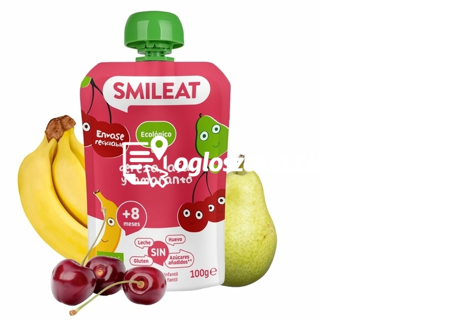 Zdjęcie produktu BIO Wisnie z acai i amarantem, ekologiczny mus w tubce, 100 g