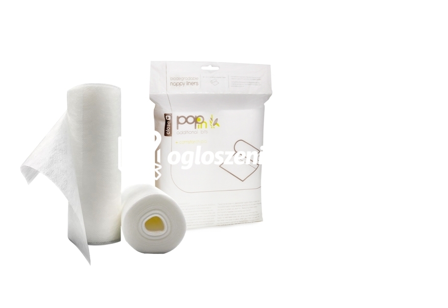 Zdjęcie produktu Biodegradowalne papierki do pieluszek wielorazowych, 160 sztuk