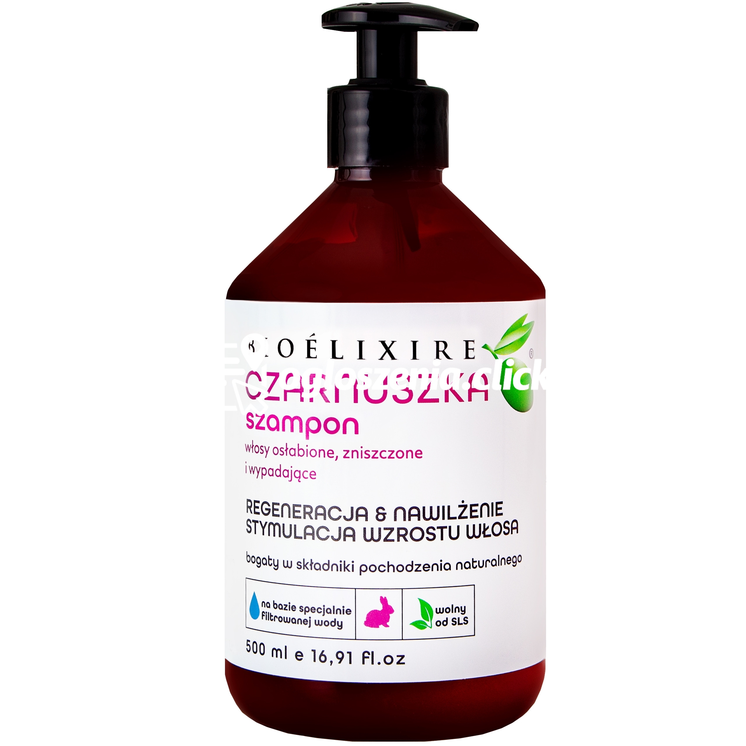 Zdjęcie produktu Bioelixire Czarnuszka - szampon do wlosów oslabionych, 500ml