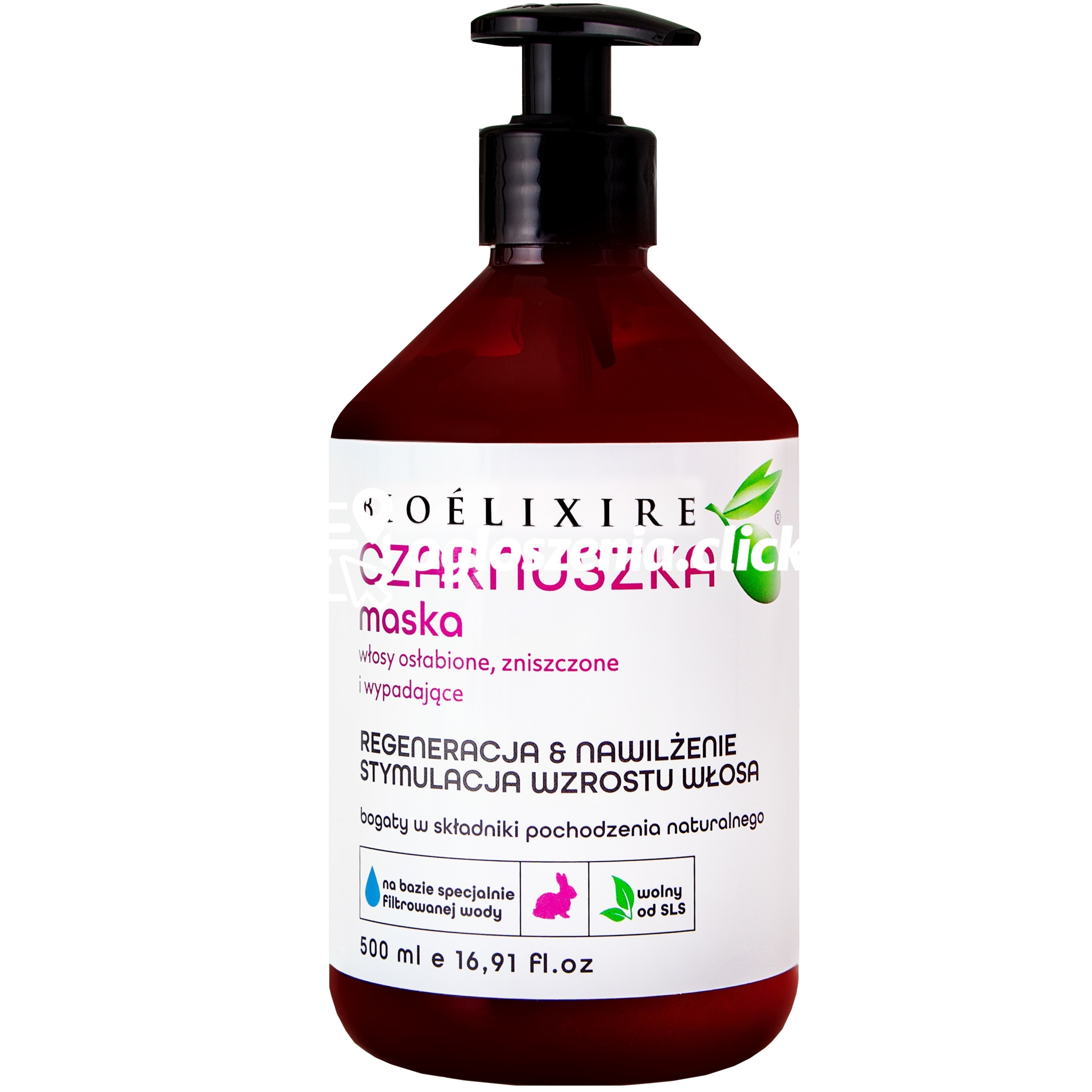 Zdjęcie produktu Bioelixire Czarnuszka maska do wlosów slabych wypadajacych 500 ml