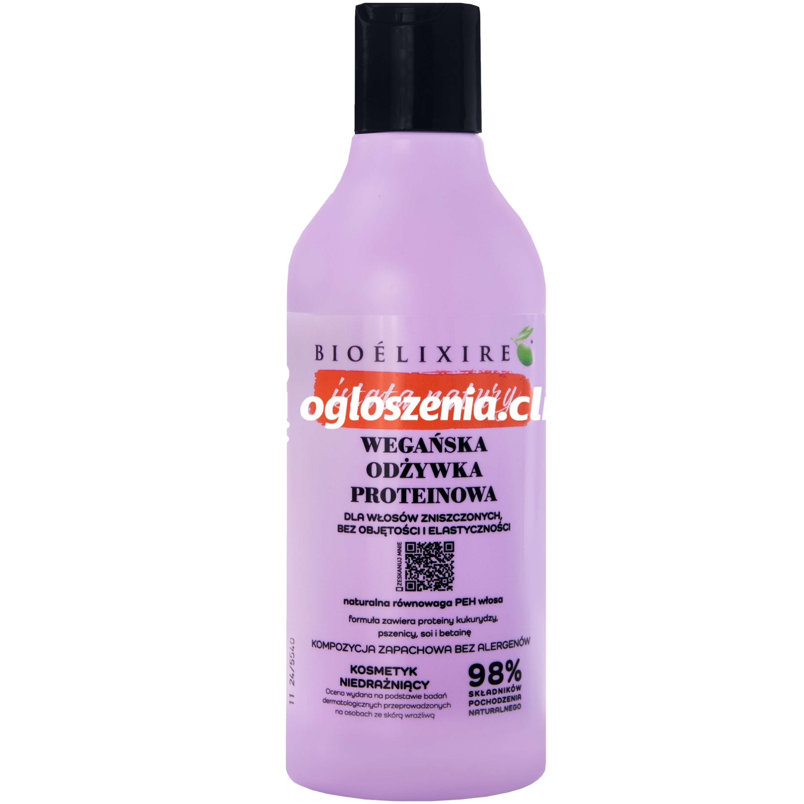 Zdjęcie produktu Bioelixire - weganska odzywka z kompleksem naturalnych protein, 400ml
