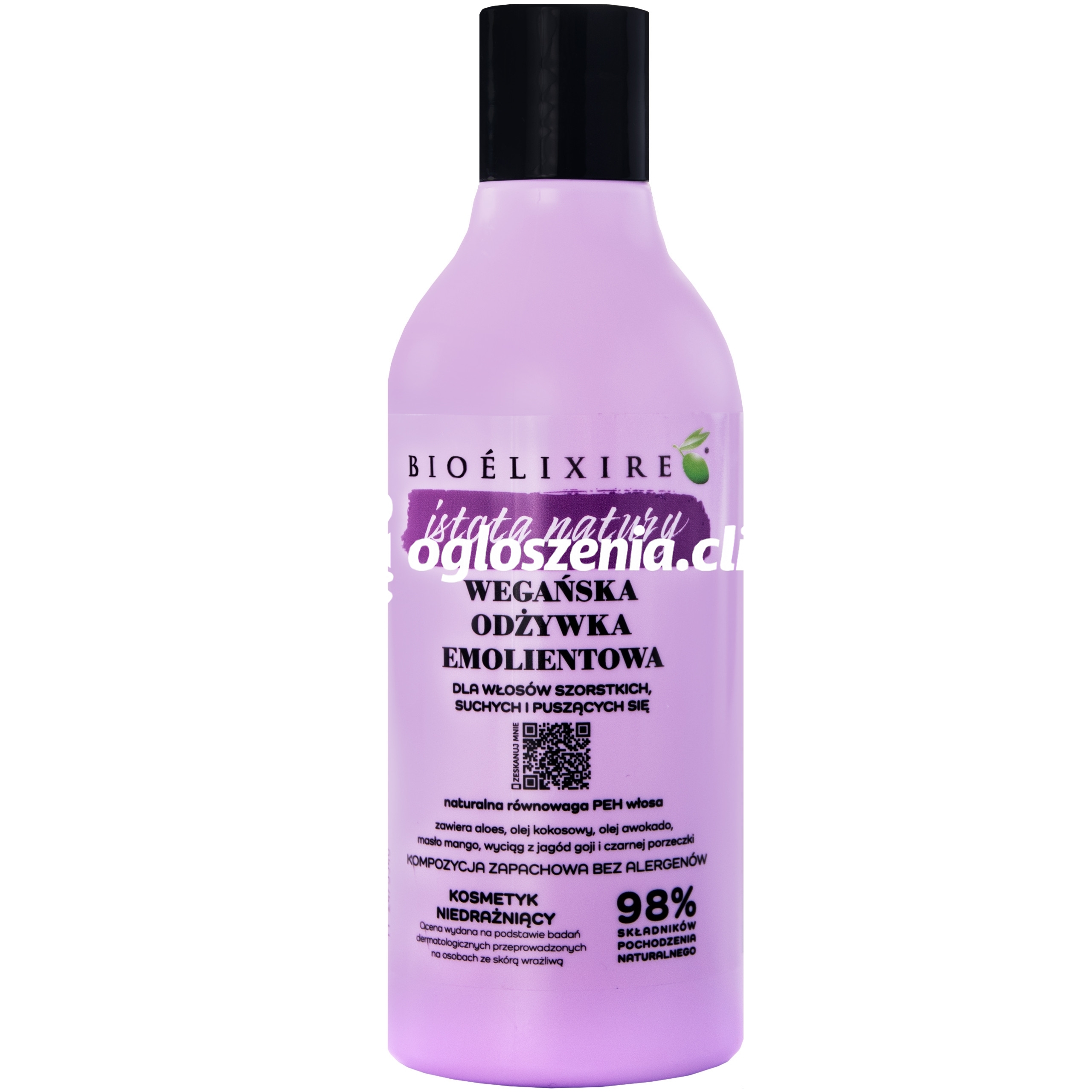 Zdjęcie produktu Bioelixire weganska odzywka emolientowa 400ml