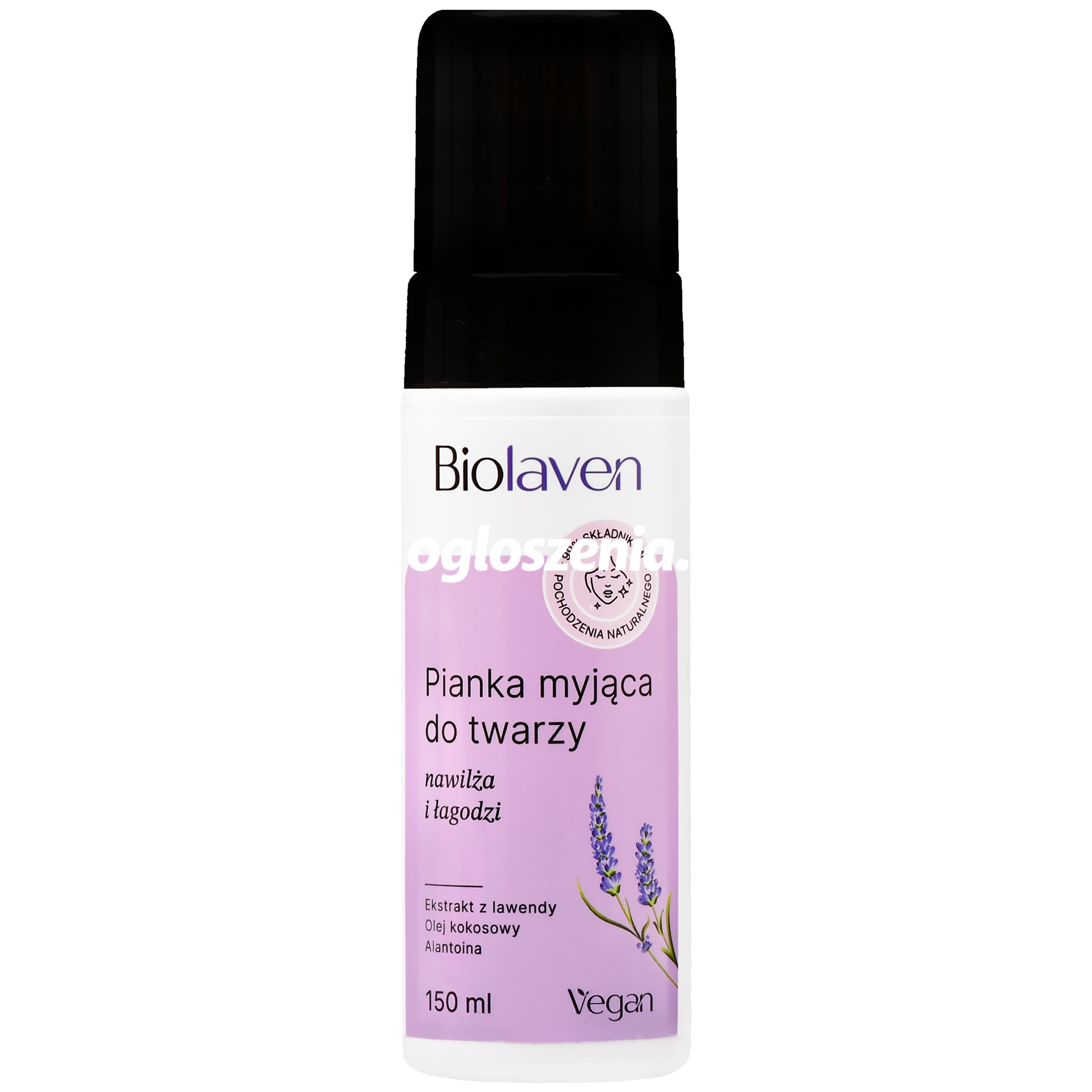 Zdjęcie produktu Biolaven lagodna pianka nawilzajaca do mycia twarzy 150 ml