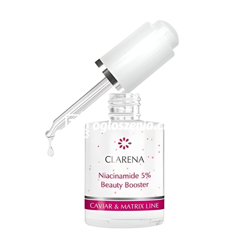 Zdjęcie produktu Booster z 5% Niacynamidem - serum - Clarena - CAVIAR MATRIX LINE - Niacynamide 5% Beauty Booster - 30 ml