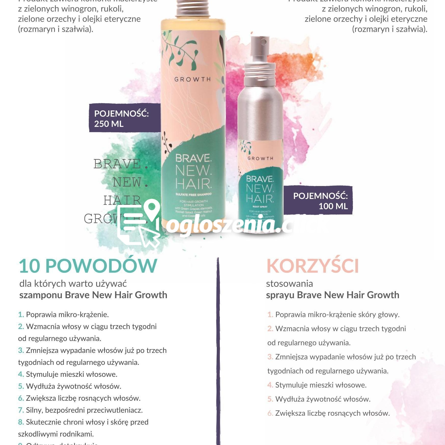 Zdjęcie produktu Brave.New.Hair. Growth Spray