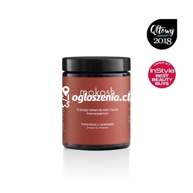 Zdjęcie produktu Brazujacy balsam do ciala i twarzy Pomarancza z cynamonem Mokosh 180 ml