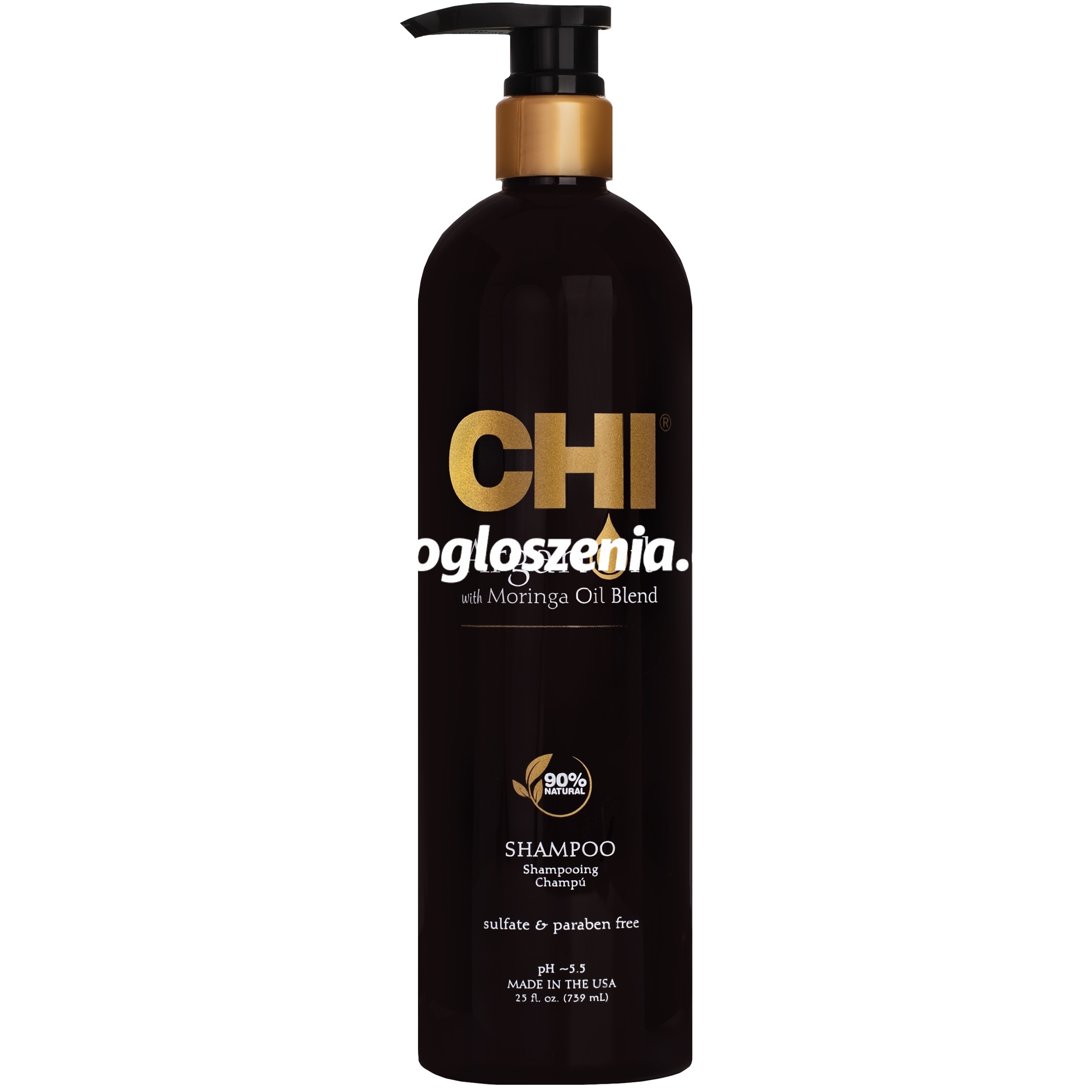 Zdjęcie produktu CHI Argan Oil Moringa, Szampon z mieszanka arganu i olejku Moringa 739ml