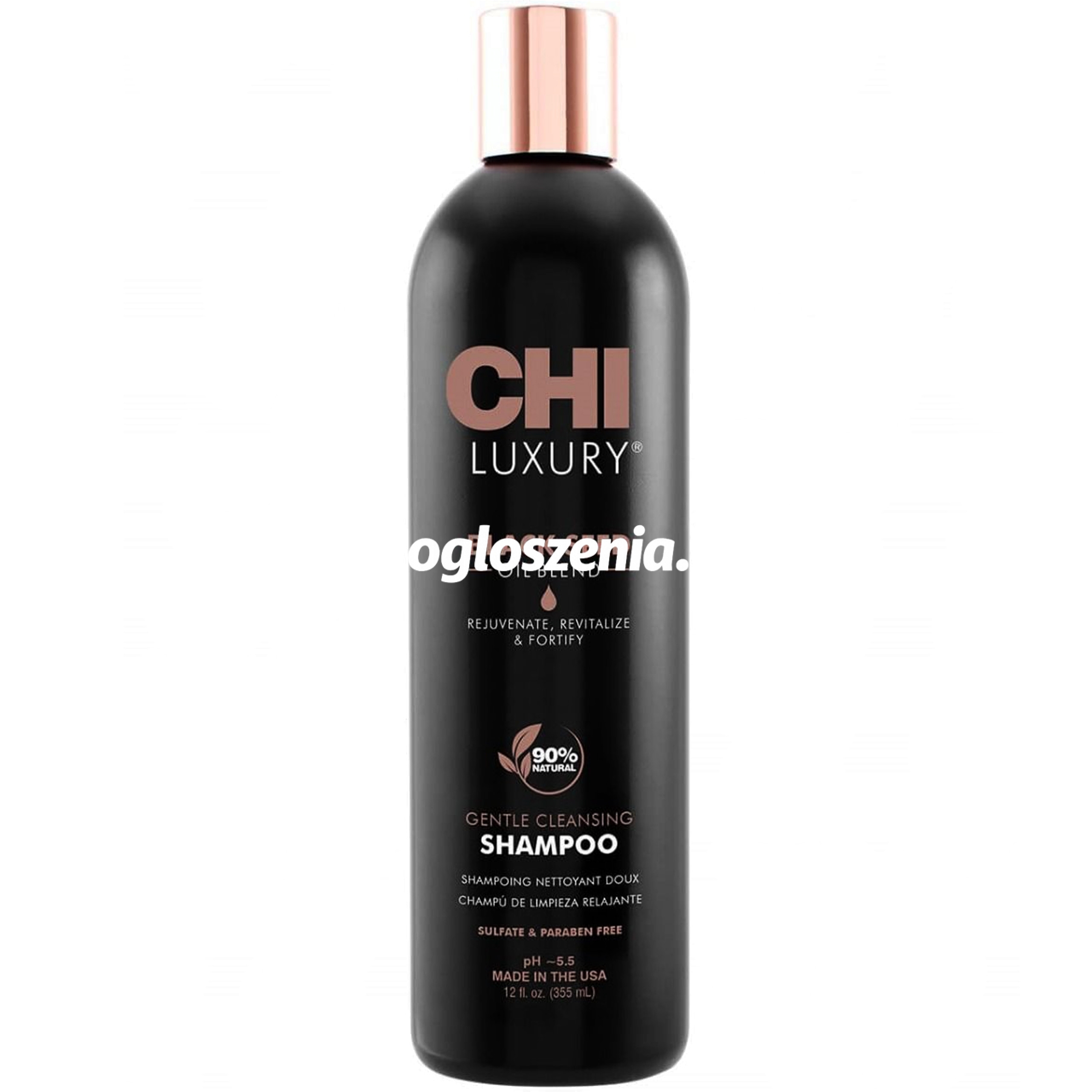 Zdjęcie produktu CHI Luxury Black Seed Oil - szampon oczyszczajacy do wlosów z czarnuszka, 355ml