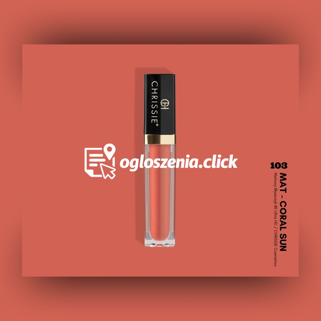 Zdjęcie produktu Chrissie Blyszczyk hialuronowy - 103 - MAT - CORAL SUN
