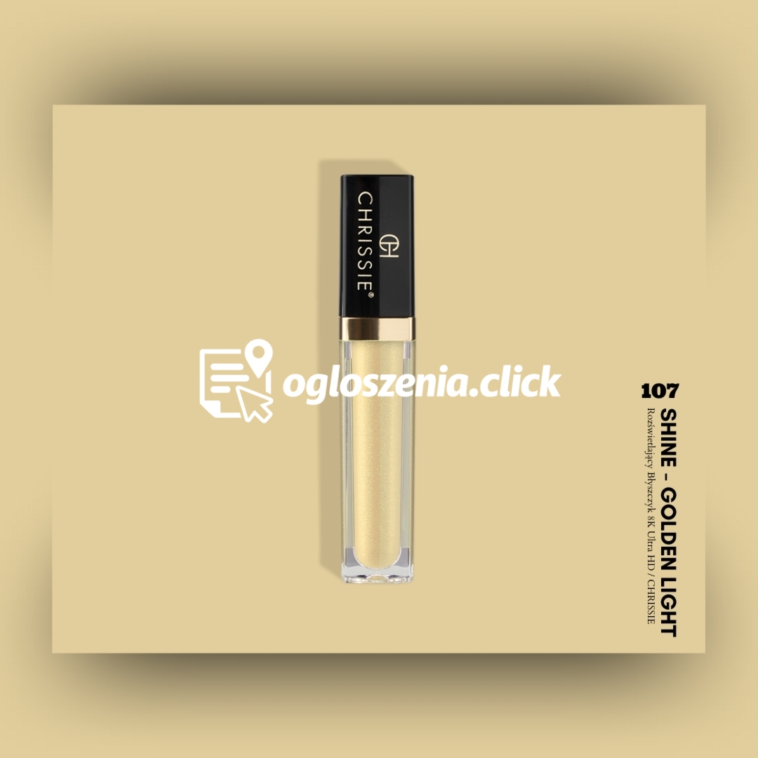 Zdjęcie produktu Chrissie Blyszczyk hialuronowy - 107 - SHINE - GOLDEN LIGHT